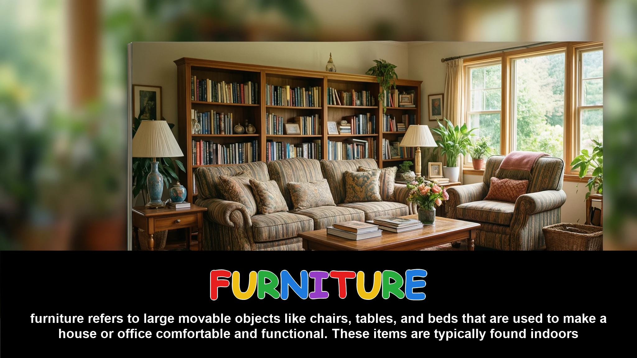English Illustration for furniture